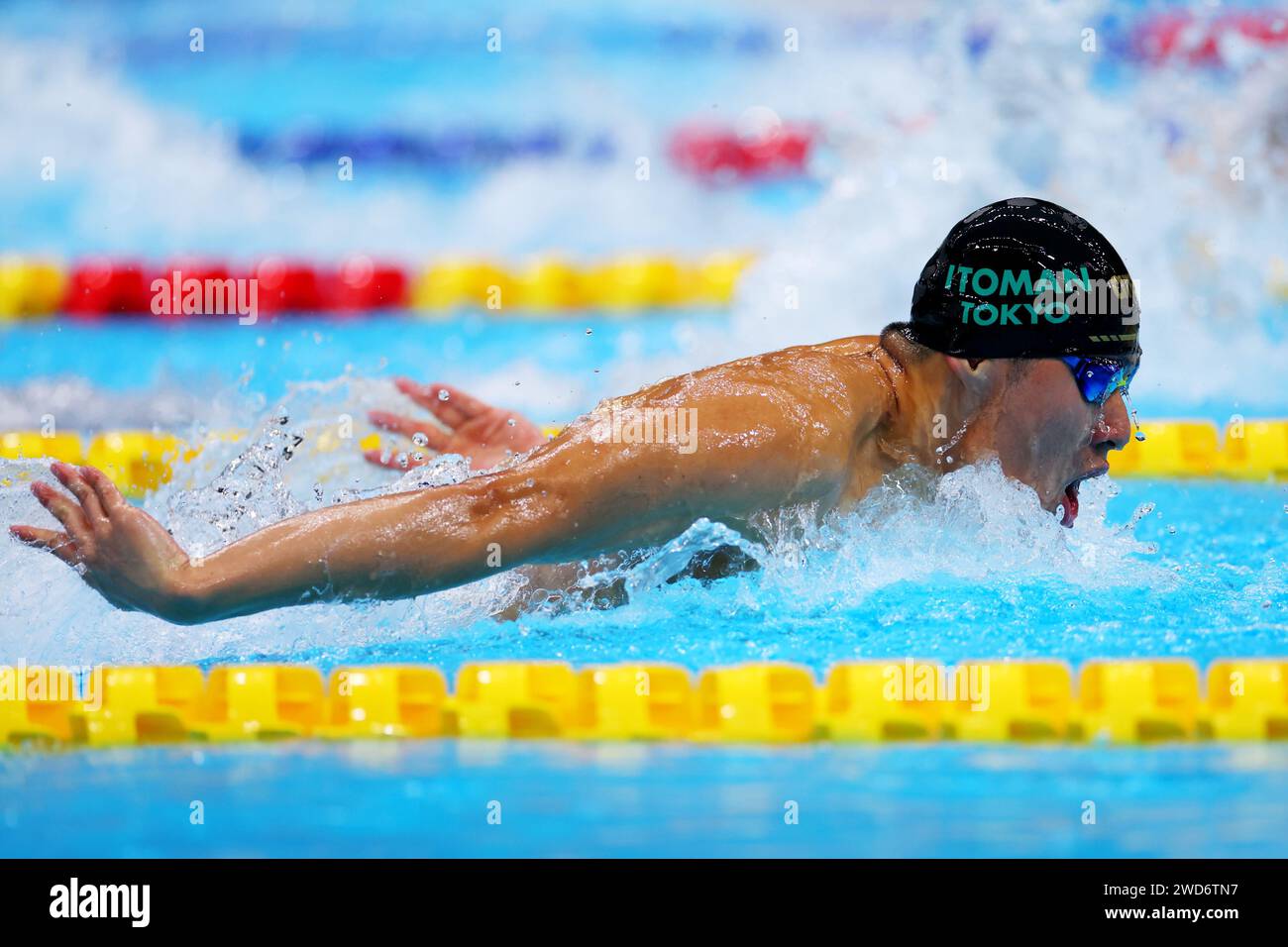 Tokyo Aquatics Centre, Tokio, Japan. Januar 2024. Tomoru Honda, 19 ...