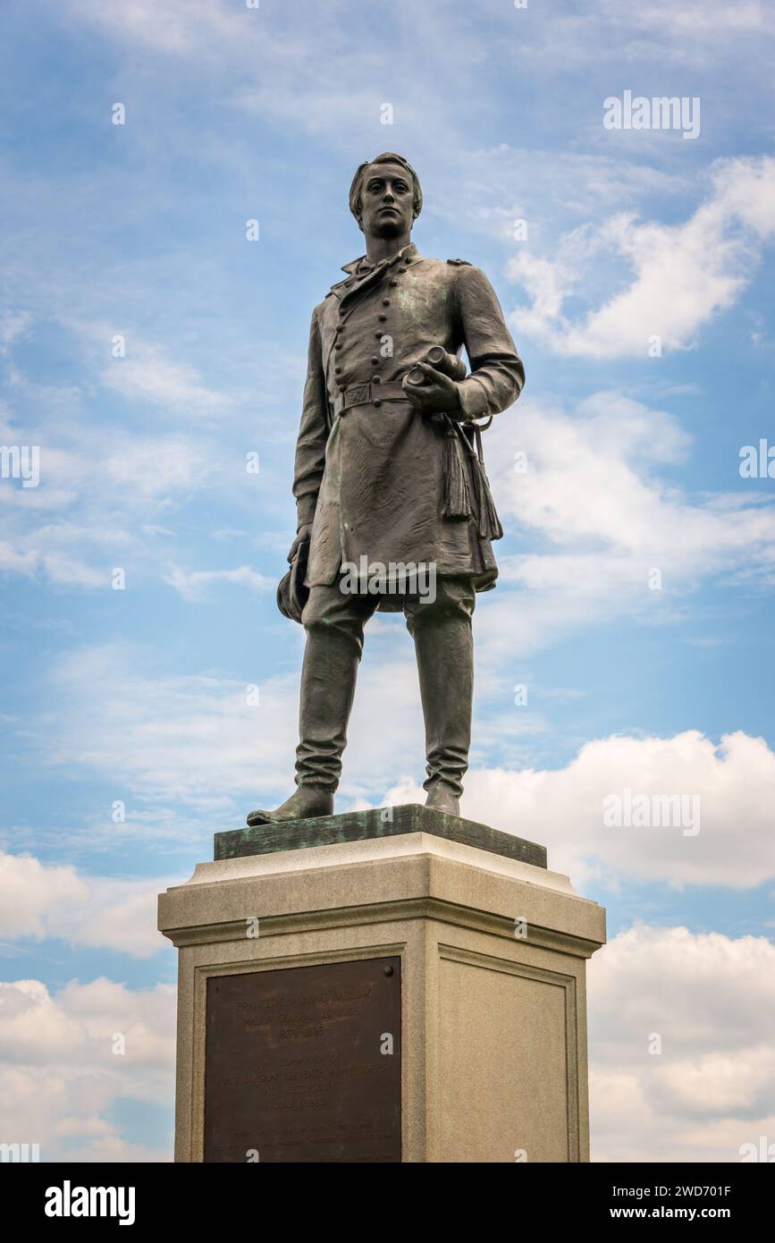 Gettysburg National Military Park, amerikanisches Schlachtfeld im Amerikanischen Bürgerkrieg, in Gettysburg, Pennsylvania, USA Stockfoto