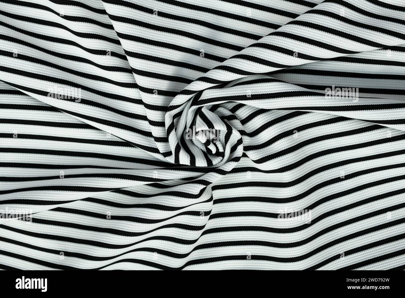 Zebralinie Stoff Textil Muster Hintergrund Stockfoto
