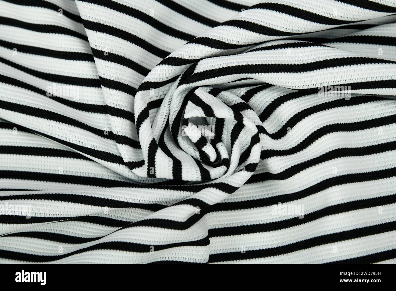 Zebralinie Stoff Textil Muster Hintergrund Stockfoto