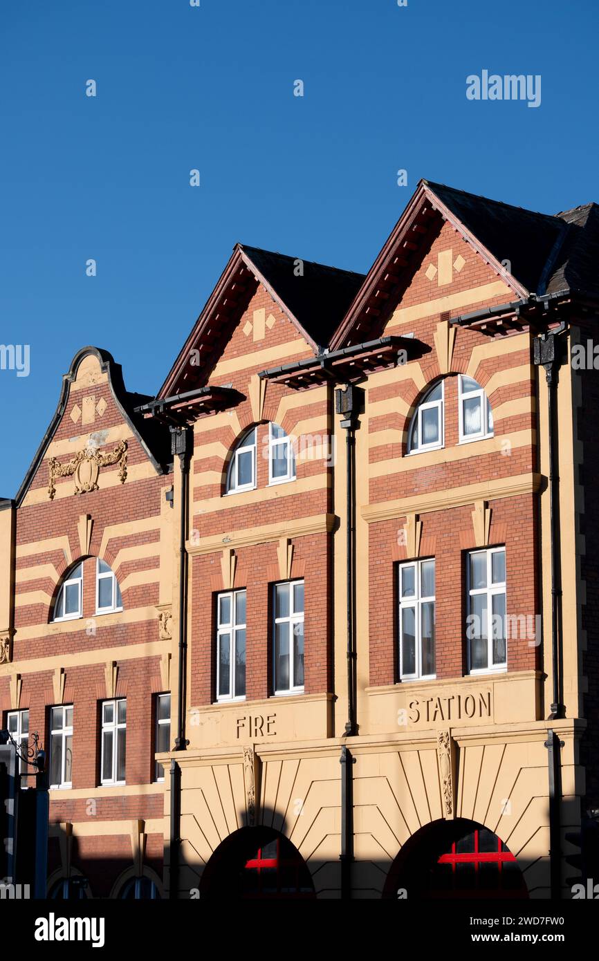 The Old Fire Station, Bordesley Green, Birmingham, Großbritannien Stockfoto