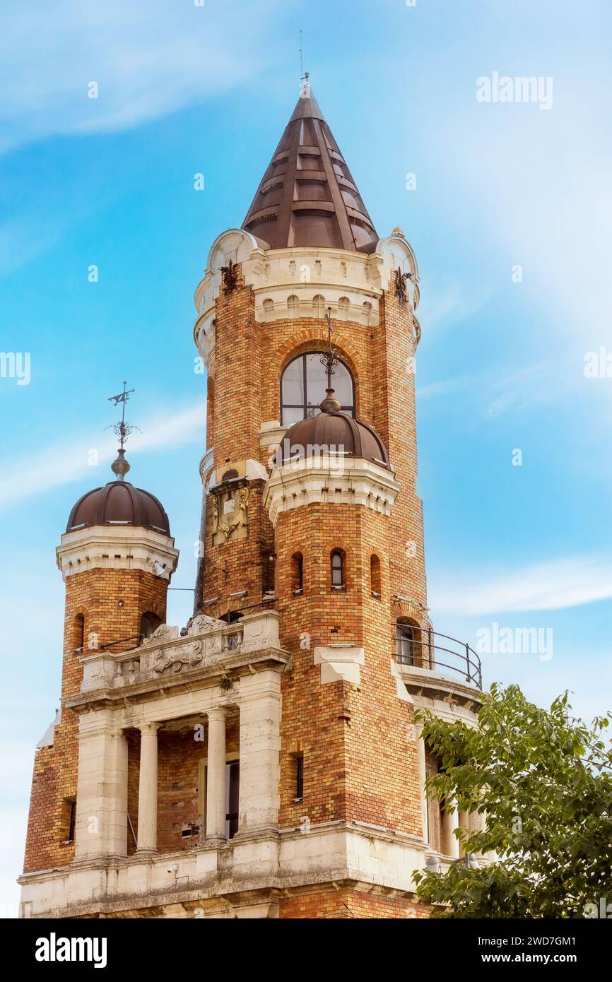 Gardos oder Millennium Tower, Kula Sibinjanin Janka in Zemun, Belgrad in Serbien Stockfoto