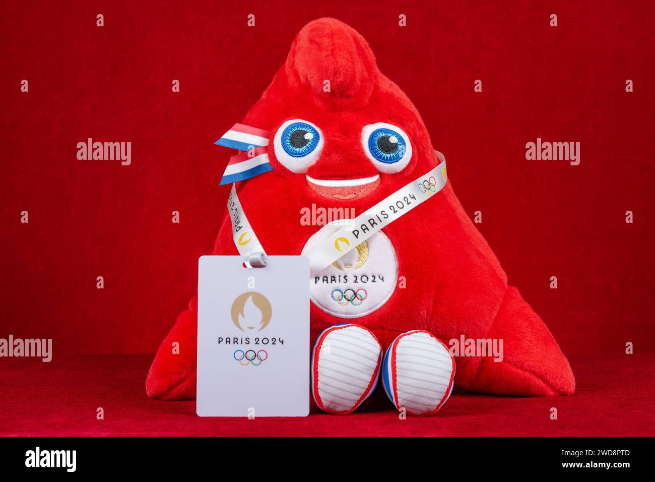 ZHONGSHAN China19. Januar 2024 Paris Olympische Spiele 2024