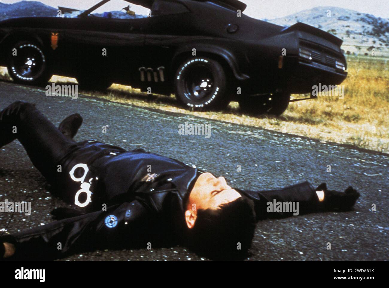 Mel Gibson, Mad Max (1979). Foto: Roadshow Film Distributors (Datei-Nr. 34580-636THA) Stockfoto