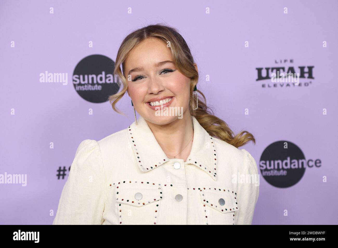 Utah. Januar 2024. Brooke Taylor bei Arrivals for GIRLS STATE Premiere