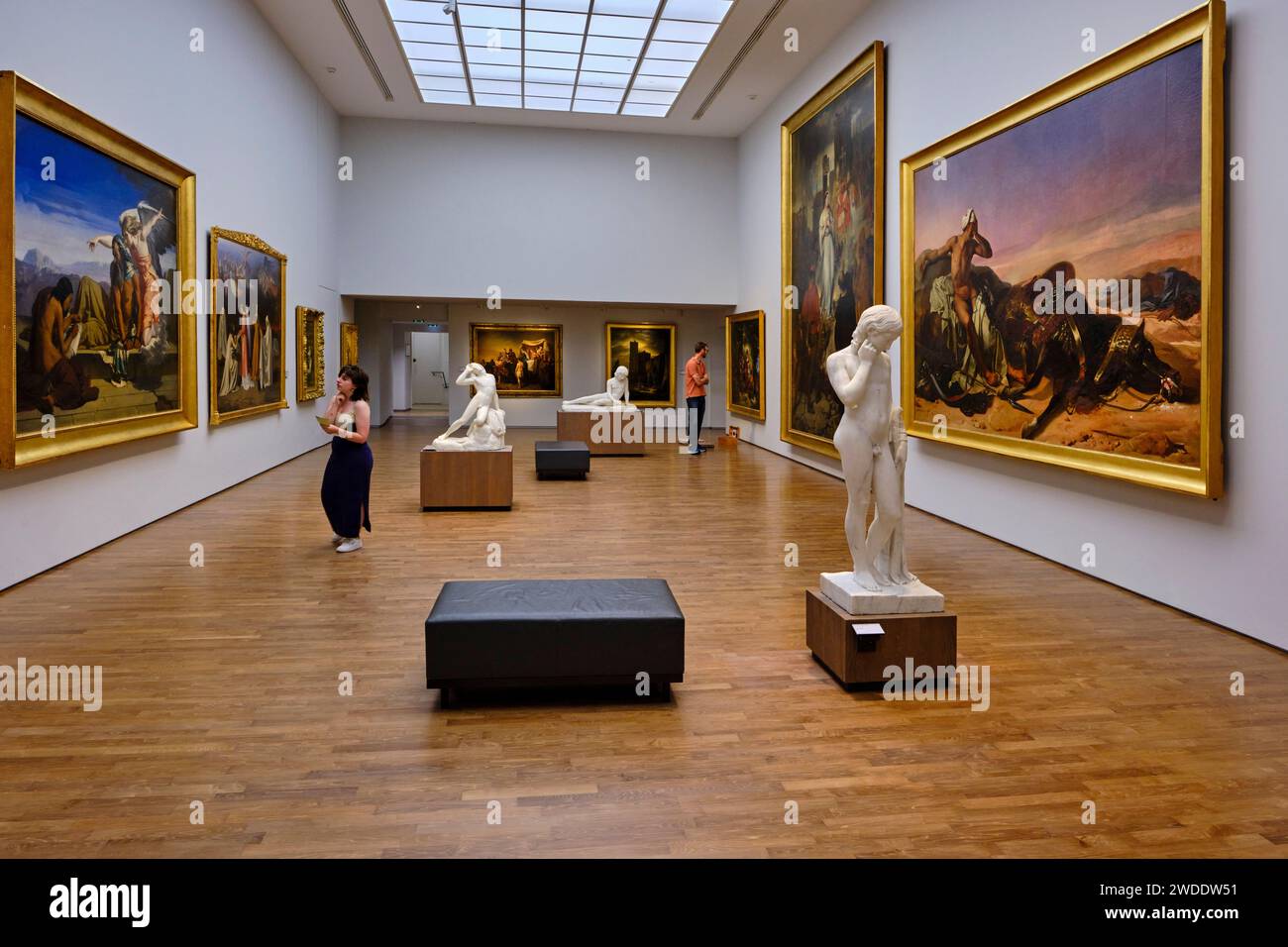 Frankreich, Maine-et-Loire, Angers, das Museum der Schönen Künste in einem ehemaligen privaten Herrenhaus aus dem 15. Jahrhundert, das Logis Barrault Stockfoto