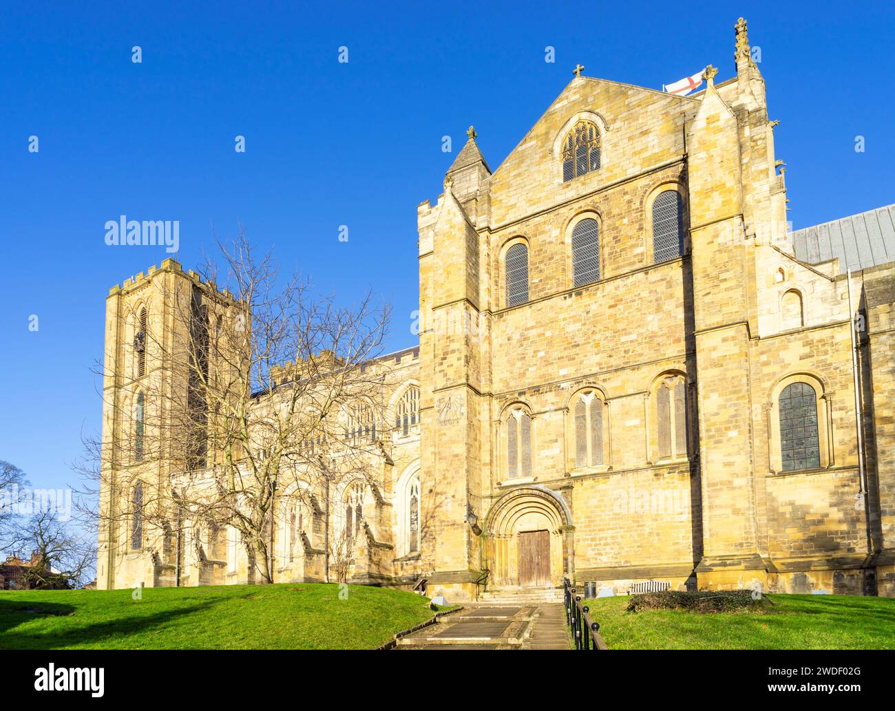 Ripon Cathedral Ripon North Yorkshire England Großbritannien GB Europa Stockfoto