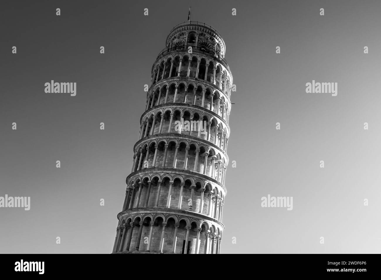 Schiefe Turm von Pisa Stockfoto