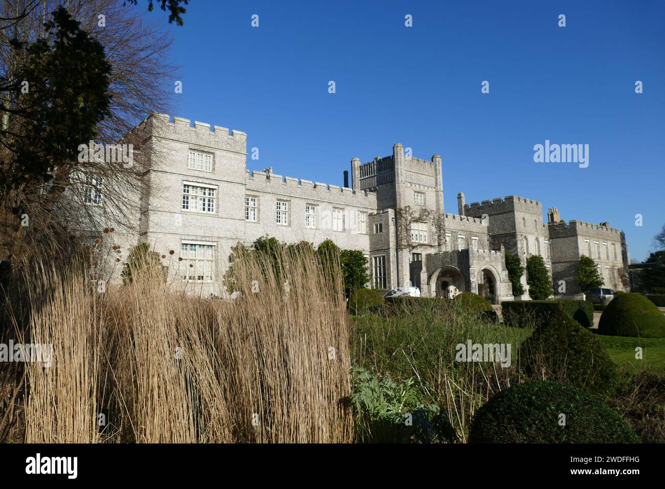 West Dean College in West Dean Gardens, Sussex Stockfoto