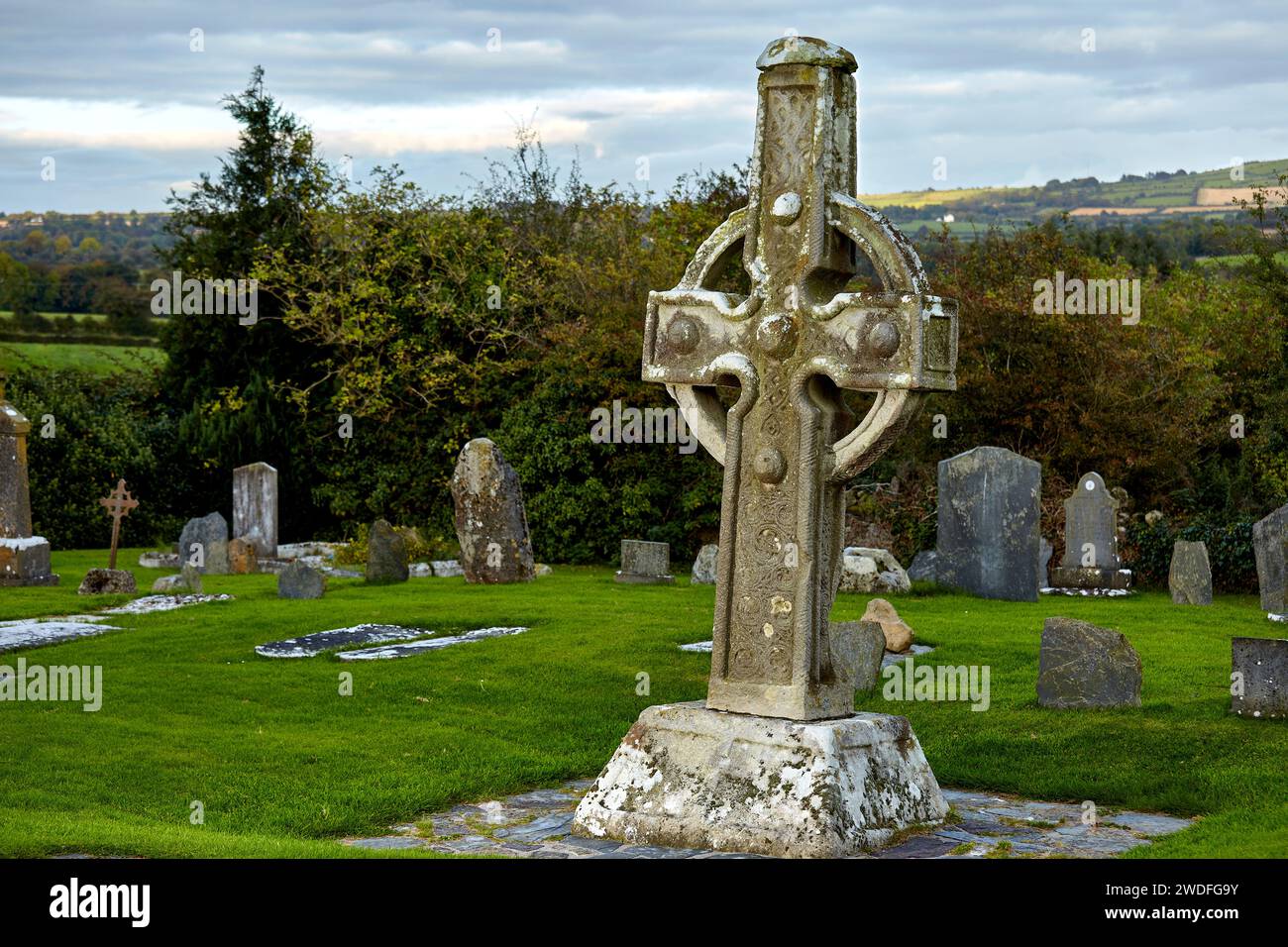 Kilkieran Celtic Kreuzt Kilkenny, Irland. Stockfoto