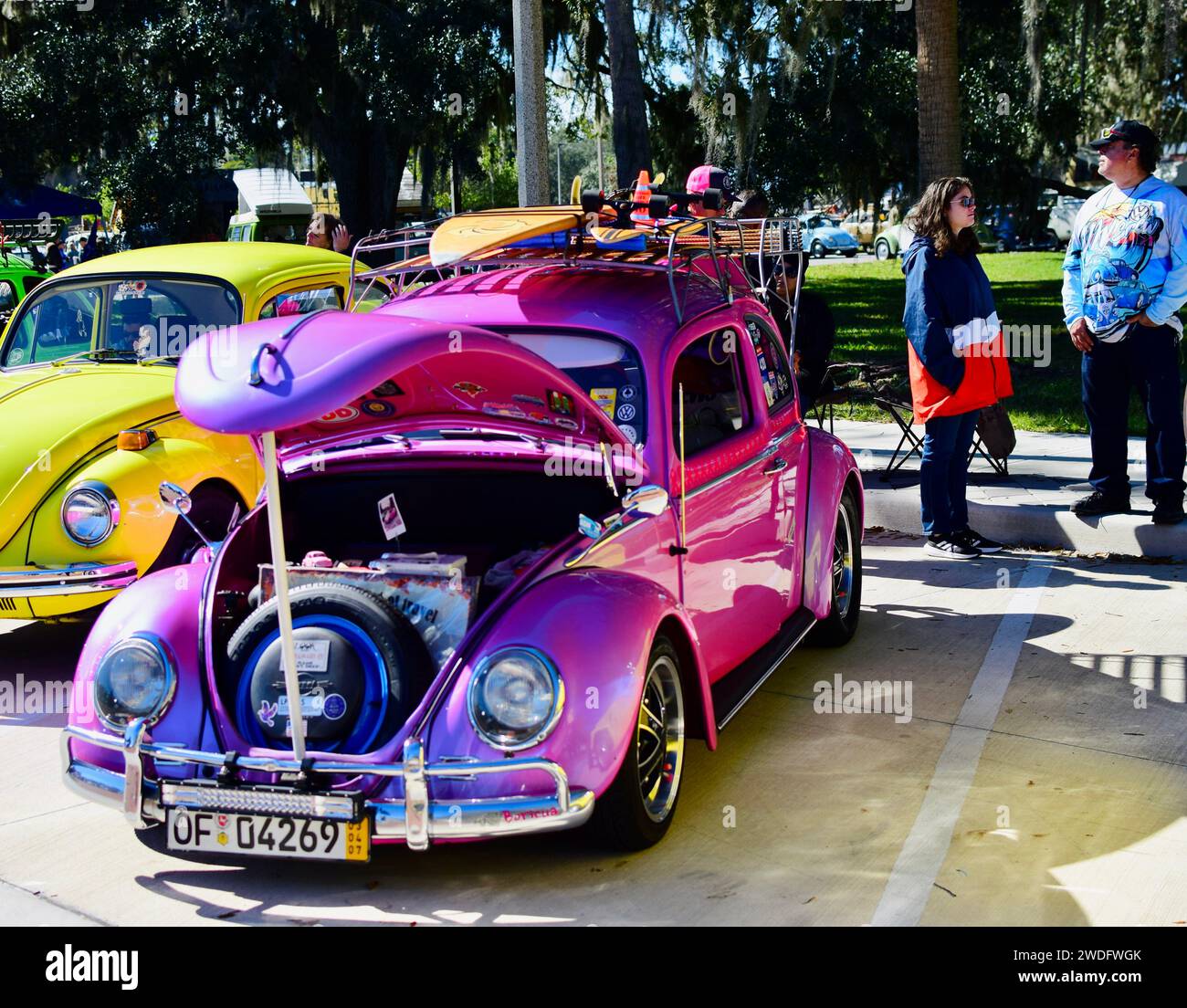 VW-Automesse Sanford, fl Stockfoto