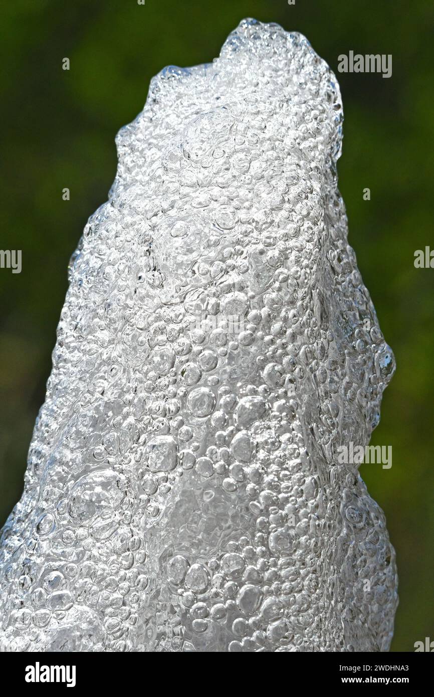 Wassersprenger in einem Brunnen Stockfoto