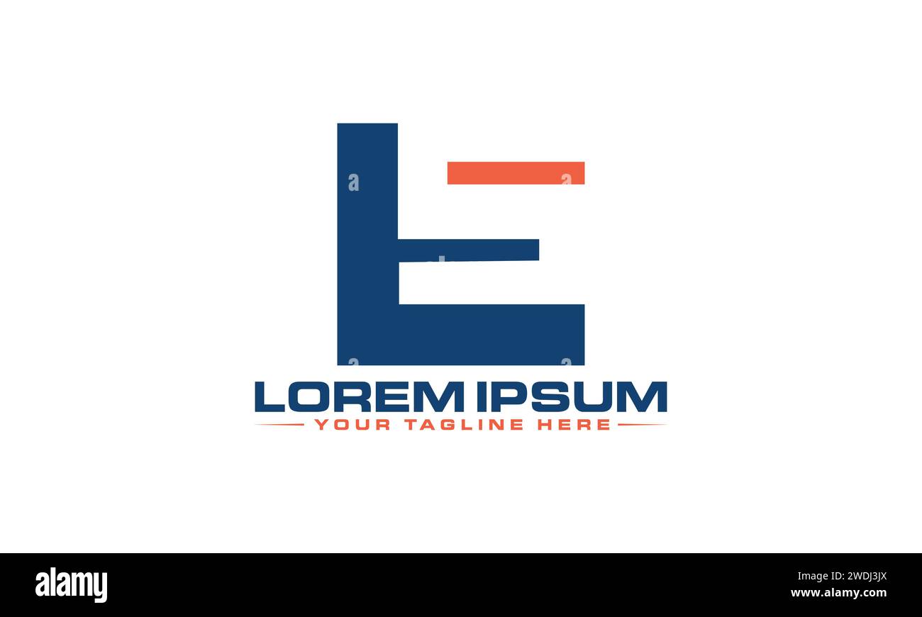 Es-Letter-Logo. Stock Vektor