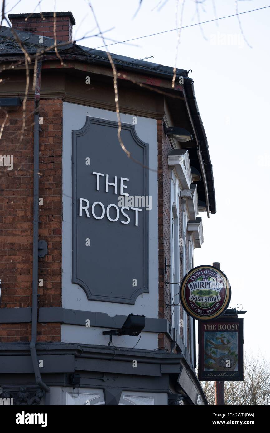 The Roost Pub, Bordesley Green, Birmingham, West Midlands, England, UK Stockfoto