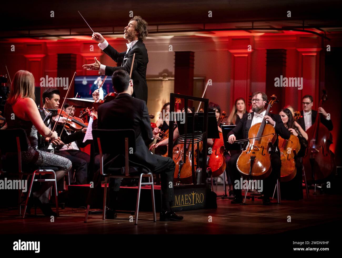 HAARLEM Chris Zegers im Finale des MaestroProgramms. Im Programm