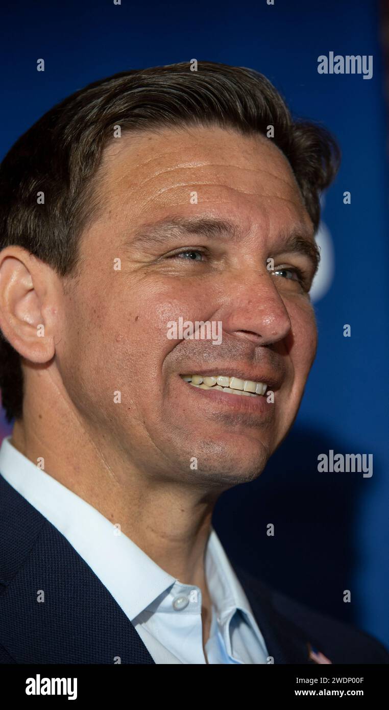 19 August 2023 Manchester New Hampshire USA Republikanischer 19-august-2023-manchester-new-hampshire-usa-republikanischer