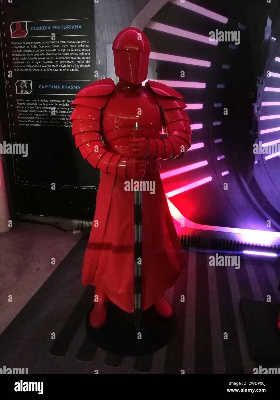 Leon, Mexiko. Januar 2024. Prätorianische Garde in Star Wars Ausstellung während Feria de Leon 2024, Stadtmesse, in Leon, Guanajuato. Mexiko. Foto: JVMODEL Credit: JVMODEL/Alamy Live News Stockfoto