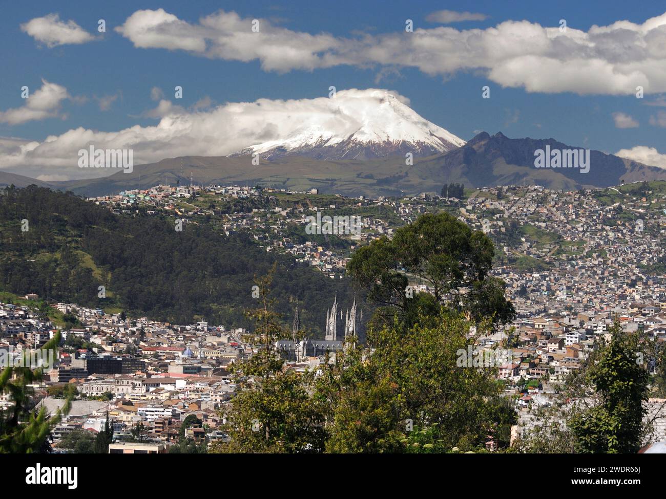 Südamerika, Ecuador, Anden, Quito, Cotopaxi Stockfoto