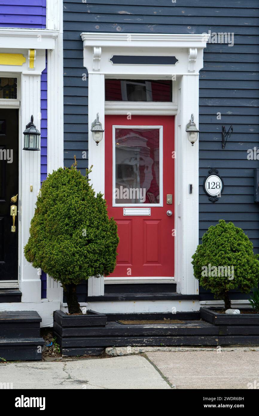 Kanada, Maritimes, Neufundland, St. John's, Eingang Stockfoto