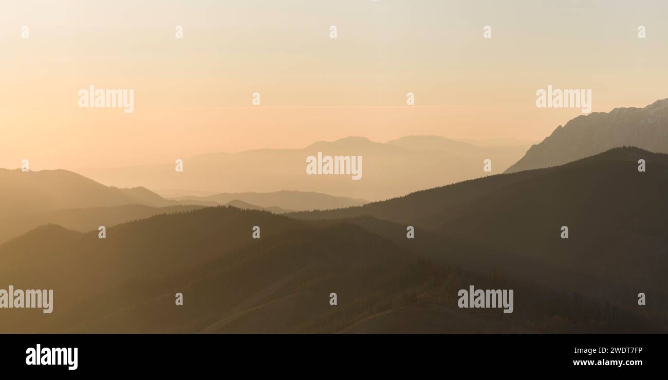 Fagaras Mountains, Arges County, Muntenia, Rumänien, Europa Stockfoto