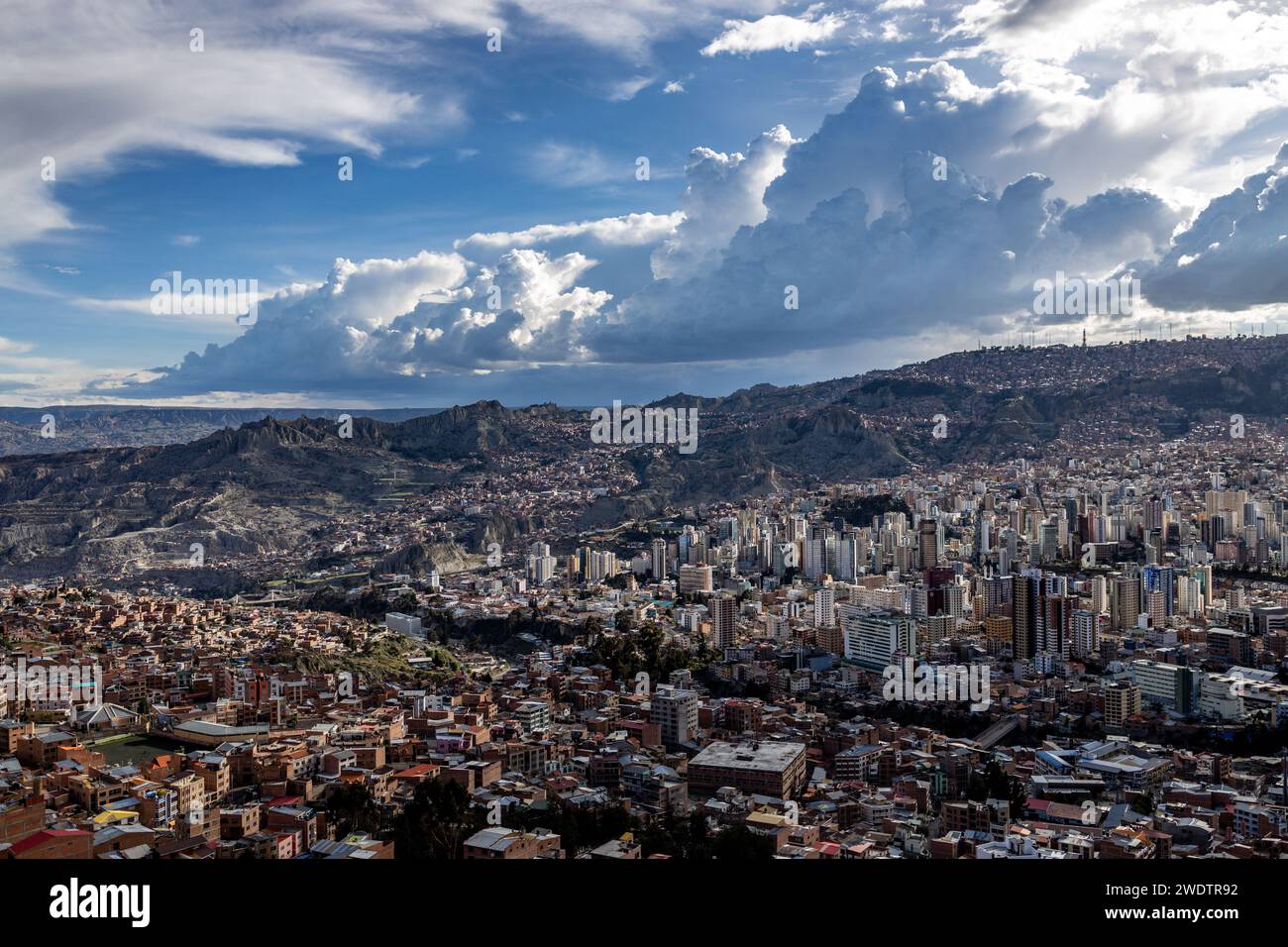 La Paz, Bolivien, 2024 Stockfoto