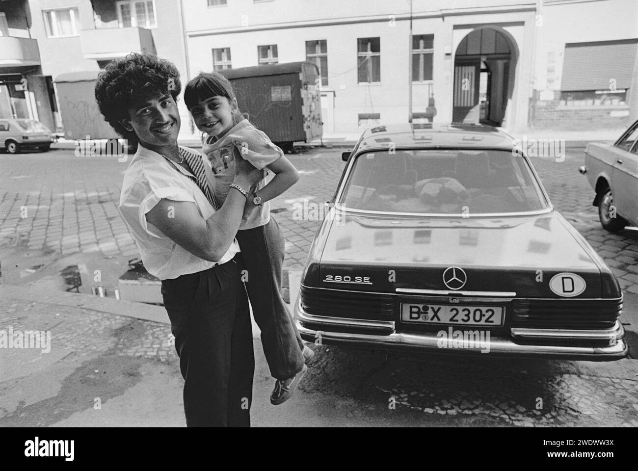 - Germania, immigrati Turchi a Berlino (Maggio1986) - Deutschland, türkische Einwanderer in Berlin (May1986) Stockfoto