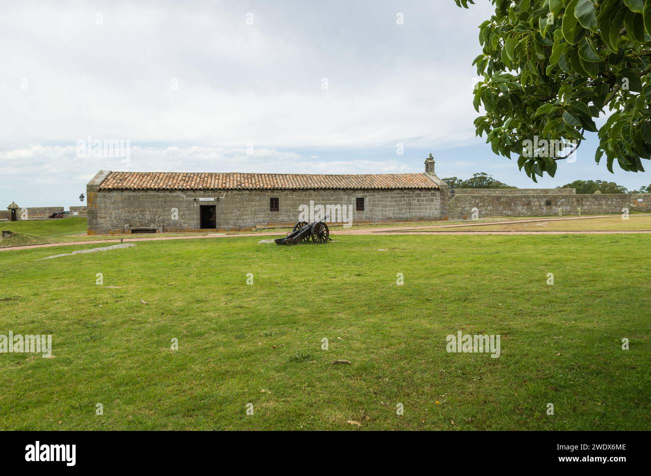 Fortaleza Santa Tereza ist eine militärische Festung an der Nordküste Uruguays nahe der Grenze zu Brasilien, Südamerika. Stockfoto