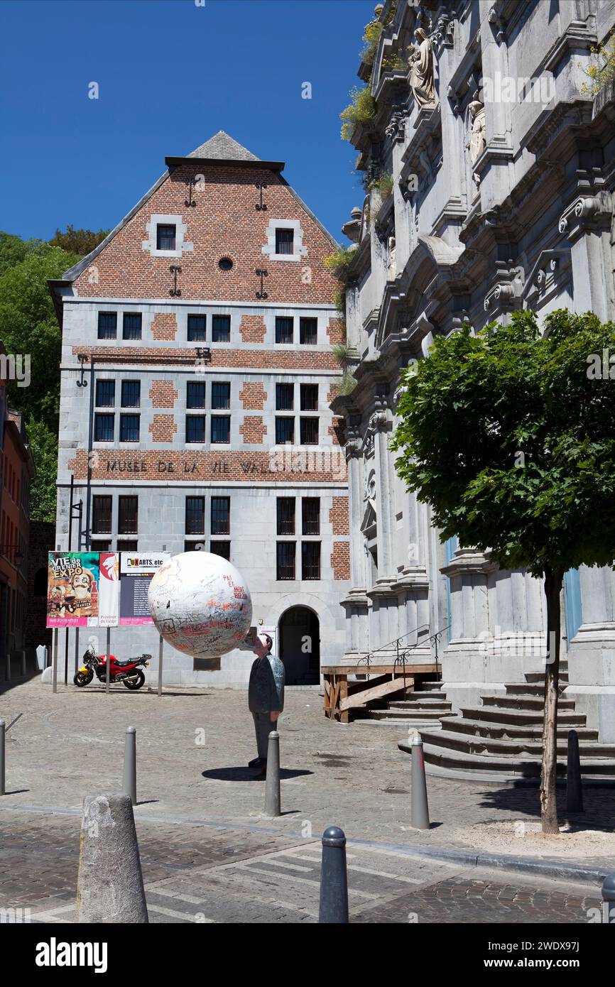 Musée de la Vie Wallonne, Museum der Wallonischen Volkskunde, Eglise Saint-Antoine, Lüttich, Belgien, Europa Stockfoto