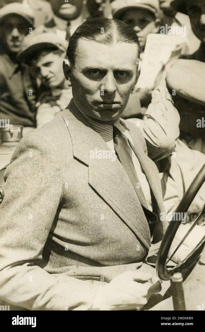 Achille Varzi 1931. Stockfoto