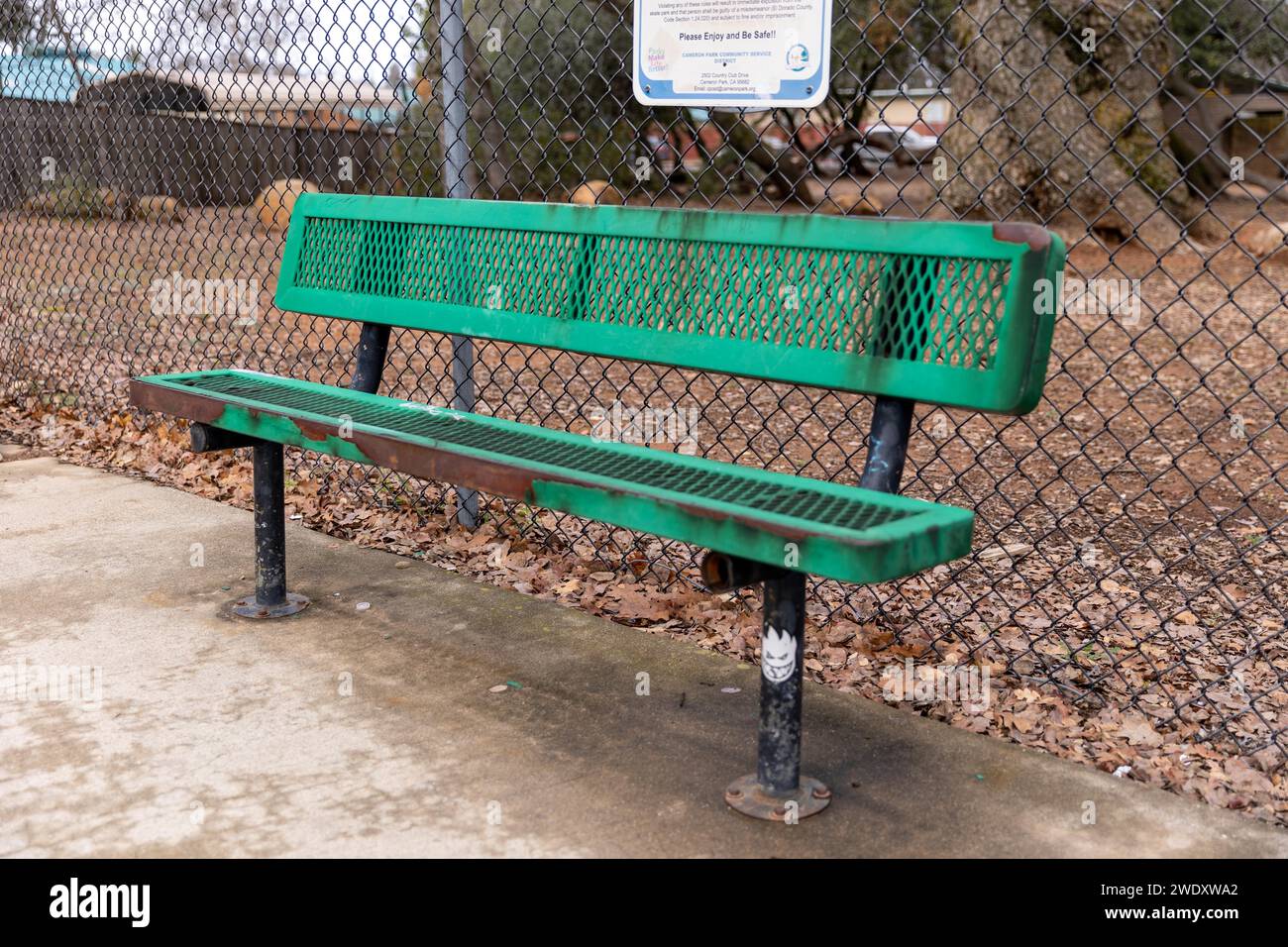 Christa McAuliffe Park, Cameron Park, CA Stockfoto