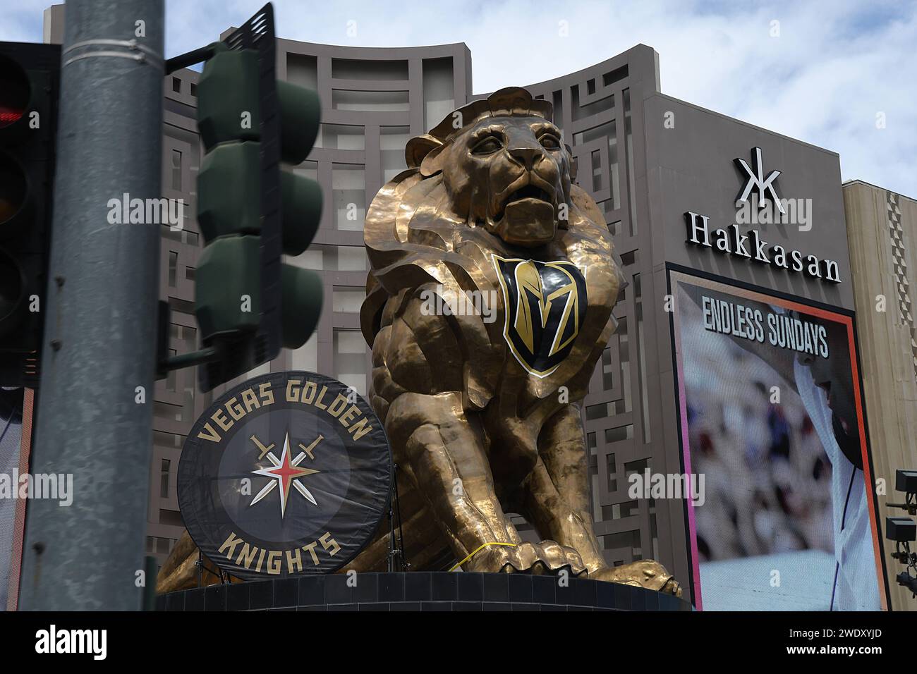 Las Vegas /Nevada /USA/02JUNE 2018  .Sports Fever of This State Team Vegas Golden Knights Photo.Francis Dean / Deanpictures. Stockfoto