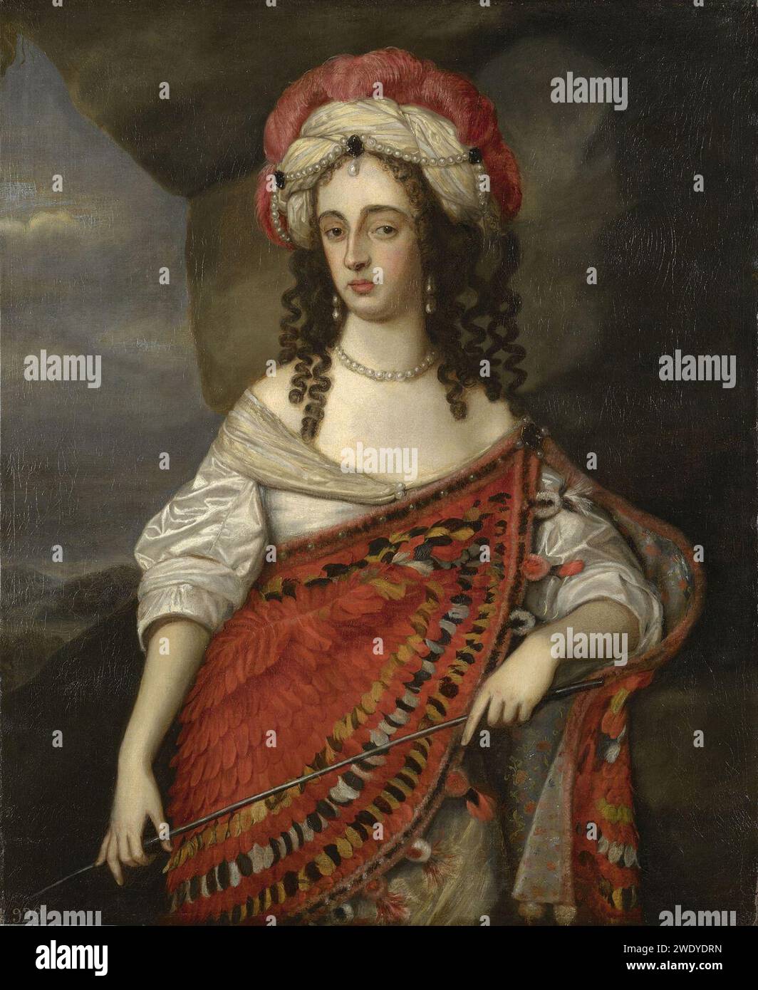 Adriaen Hanneman (1604-71) - Maria, Prinzessin von Orange (1631-1660) Stockfoto