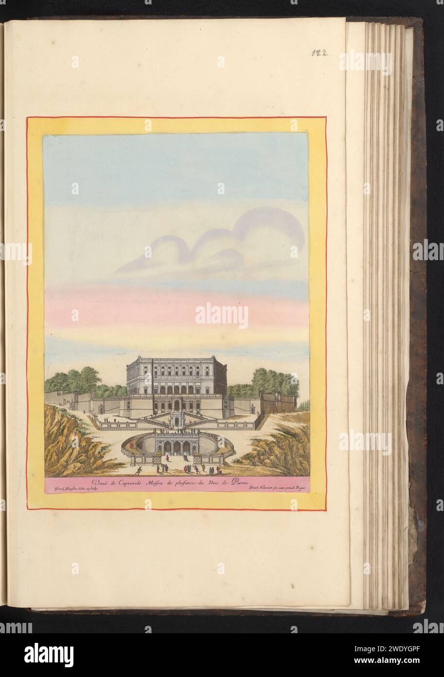 Villa Farnese Te Caprarola, Israël Silvestre, 1693 - 1717 Print Ansicht der Villa Farnese, auch bekannt als Palazzo Farnese oder Villa Caprarola, eine monumentale italienische Villa in Caprarola in der Provinz Viterbo. Titel in französischer Sprache am unteren Rand. Drucken ist Teil eines Albums. Printmacher: ParisAfter eigenes Design von: Parispublisher: ParisDas Papier in HagueFrance, das Stadtbild und Landschaft mit künstlichen Konstruktionen graviert. villa Farnese Stockfoto Villa Farnese Te Caprarola, Israël Silvestre, 1693 - 1717 Print Ansicht der Villa Farnese, auch bekannt als Palazzo Farnese oder Villa Caprarola, eine monumentale italienische Villa in Caprarola in der Provinz Viterbo. Titel in französischer Sprache am unteren Rand. Drucken ist Teil eines Albums. Printmacher: ParisAfter eigenes Design von: Parispublisher: ParisDas Papier in HagueFrance, das Stadtbild und Landschaft mit künstlichen Konstruktionen graviert. villa Farnese Stockfoto