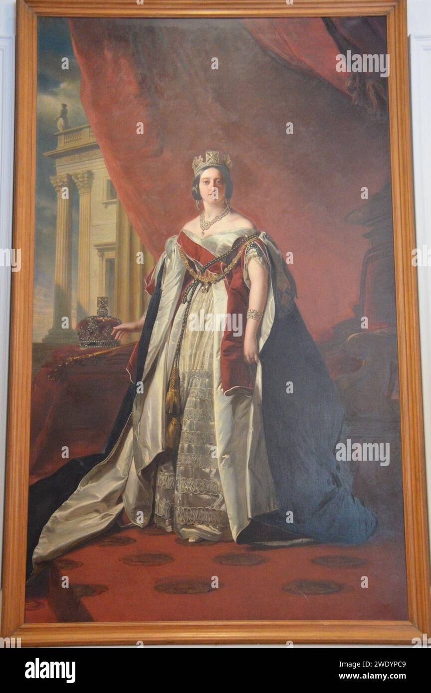 Nach Franz Xaver Winterhalter (1805-73) - Königin Victoria (1819-1901) Stockfoto