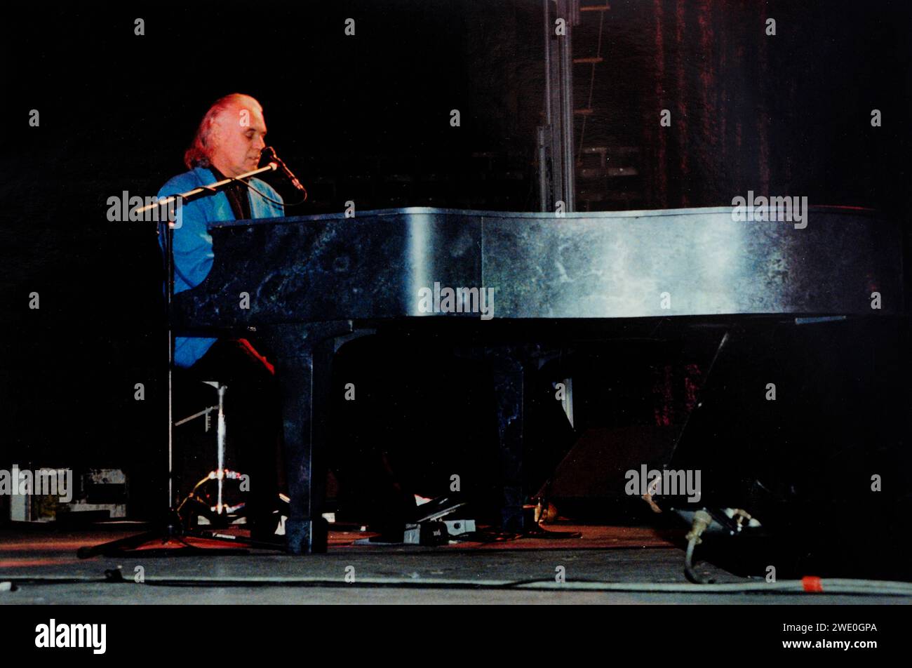 Procol Harum, Gary Brooker, Procol Harum - britische Rockband, die psychedelischen und progressiven Rock mit Noten von Blues, R&B und Soul spielt, gegründet 1967 in Southend-on-Sea, Musik, Foto Kazimierz Jurewicz, Stockfoto