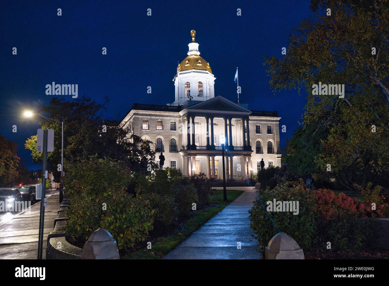 20. Oktober 2023, Concord, New Hampshire, USA das New Hampshire State