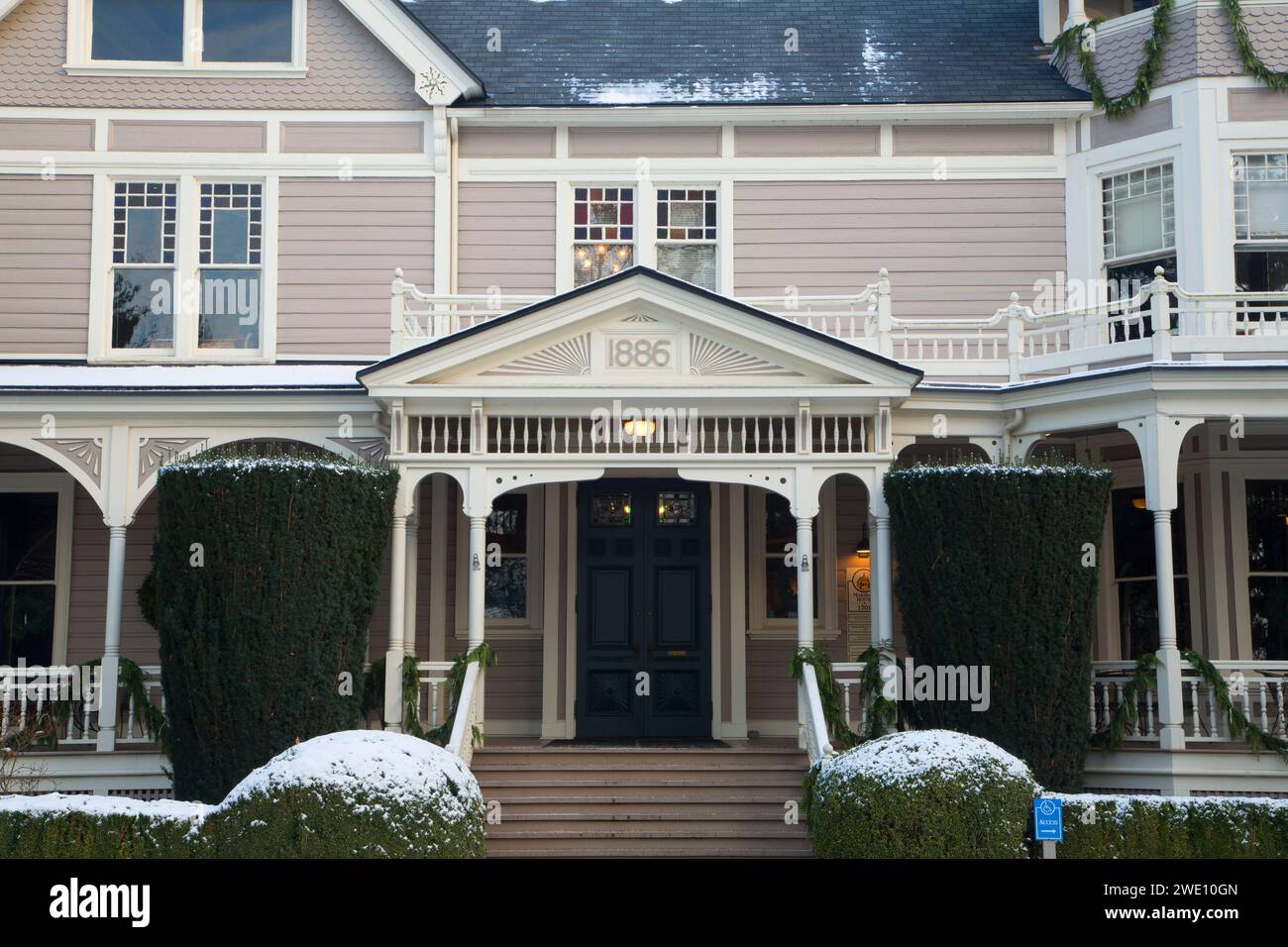 Marshall House, Fort Vancouver National Historic Site, Vancouver National Historic Reserve, Washington Stockfoto