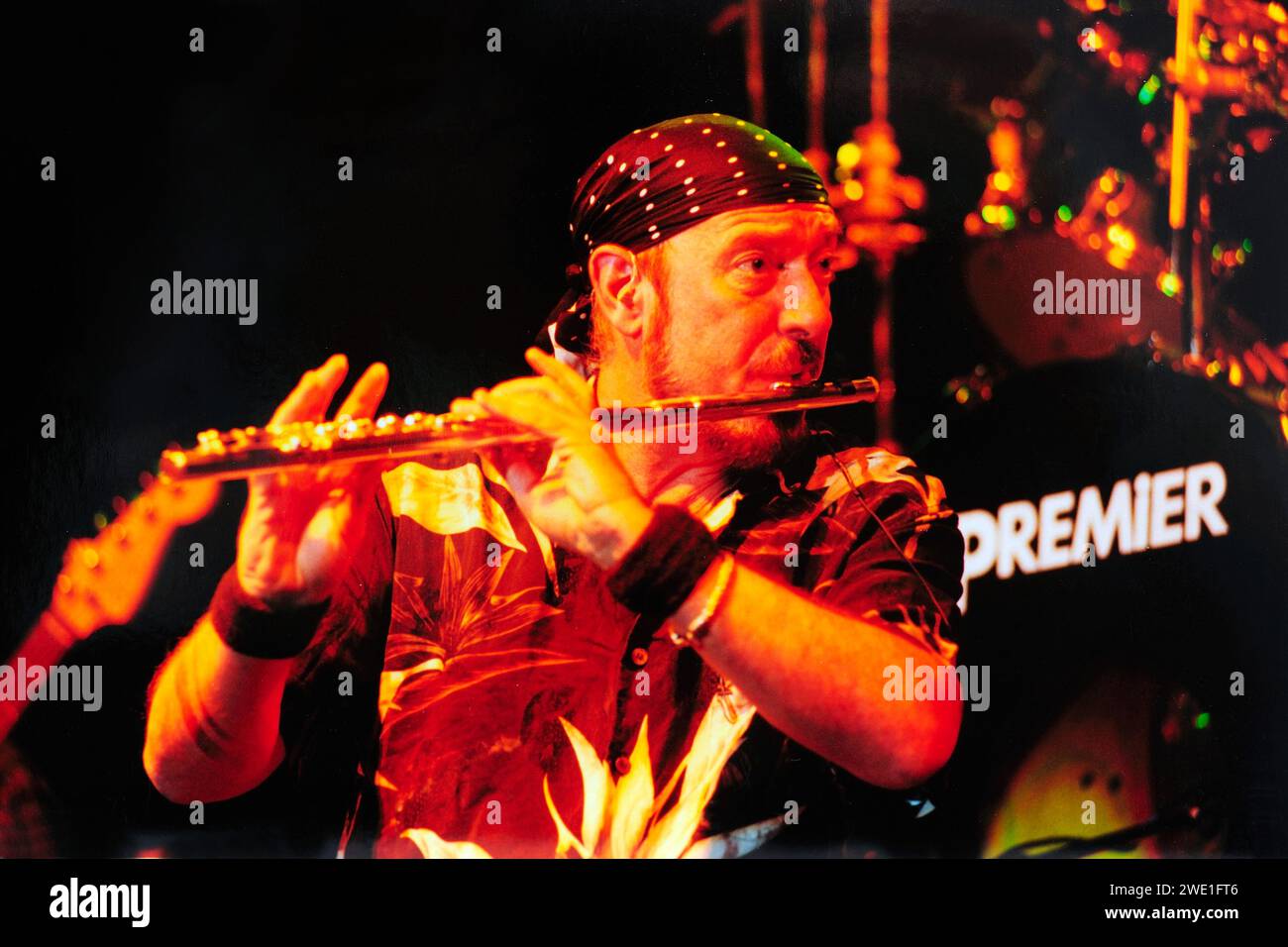 Jethro Tull, Ian Anderson, britische Rockband, die folgende Stile vertritt: Blues Rock, Folk Rock, Progressive Rock und Hard Rock. Foto Kazimierz Jurewicz,​ Stockfoto