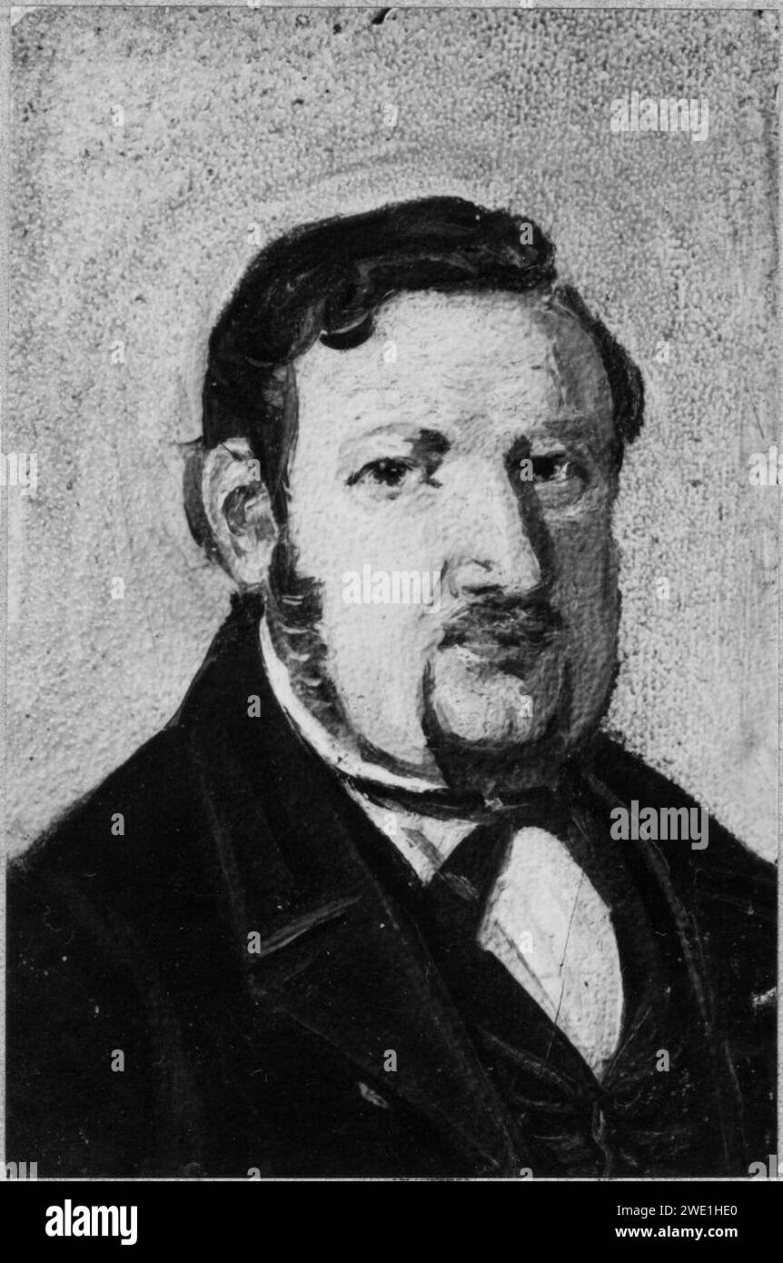 Alexis Wetterbergh - Wilhelm von Braun, 1813-1860 Stockfoto