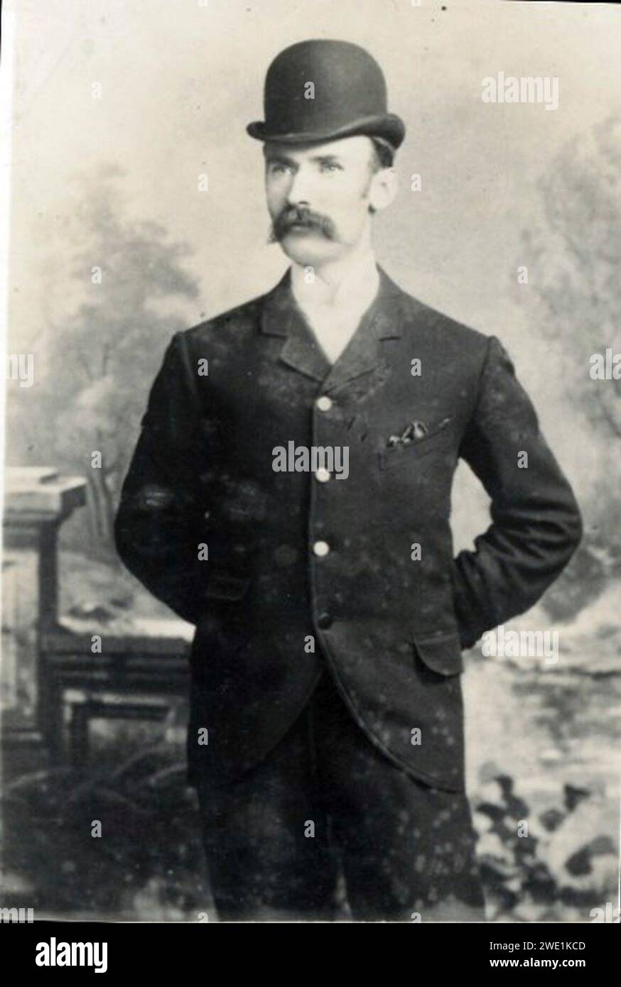 Alfred Rohu (1860-1952). Stockfoto