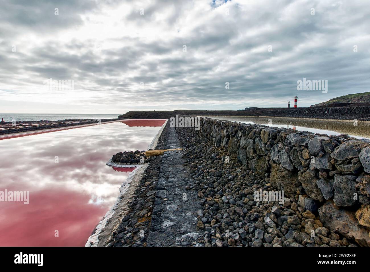 Salinas de Fuencaliente (La Palma, Kanarischen Inseln, Spanien) Stockfoto