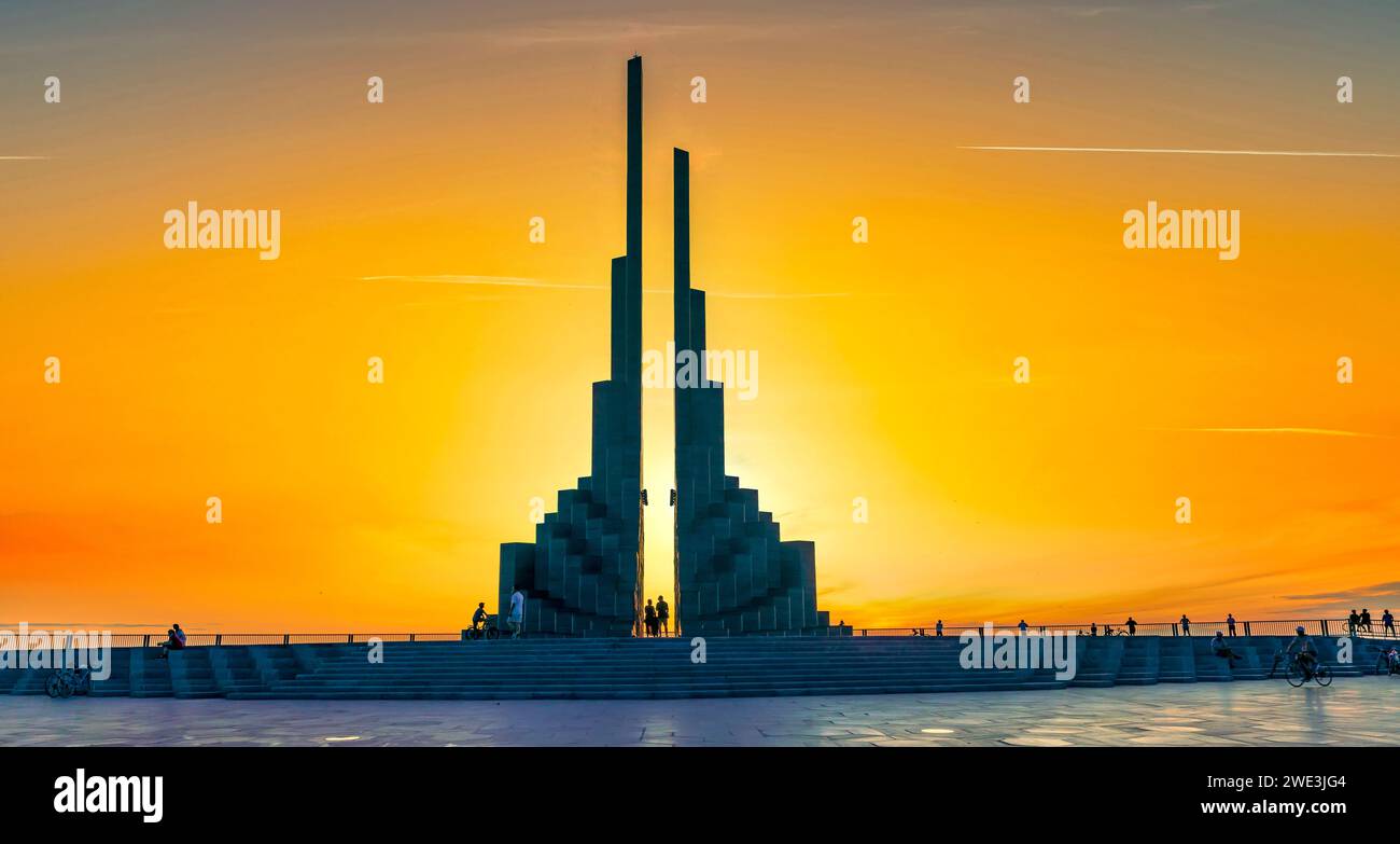 Nghinh Phong Tower, Stadt Tuy Hoa, Provinz Phu Yen, Vietnam Stockfoto