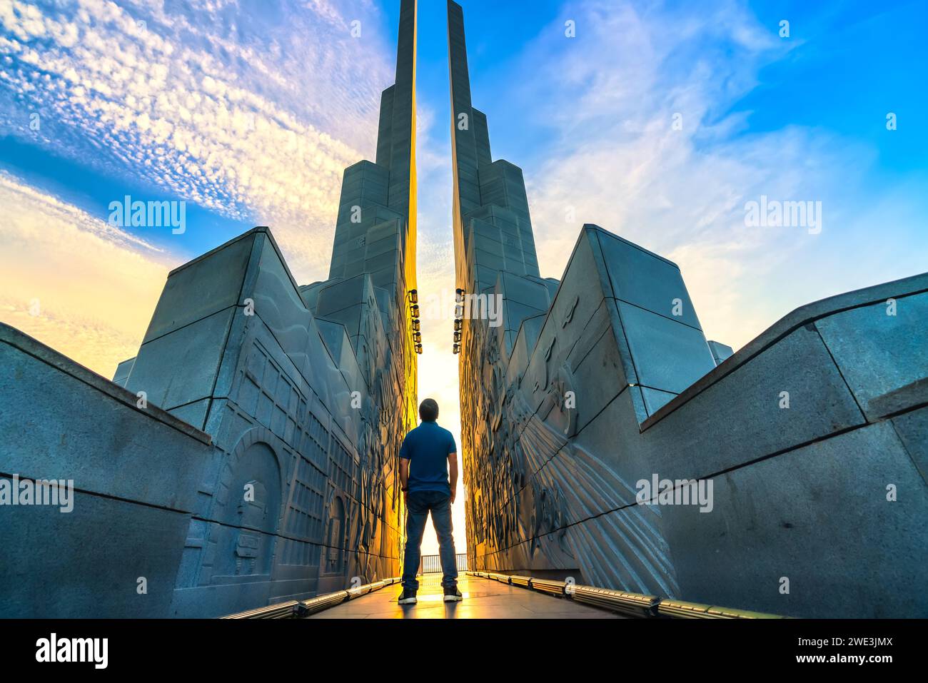 Nghinh Phong Tower, Stadt Tuy Hoa, Provinz Phu Yen, Vietnam Stockfoto