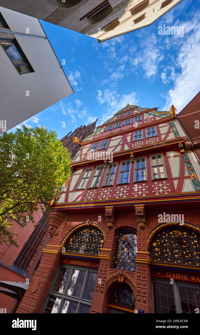 Architektur im Zentrum von Frankfurt Stockfoto