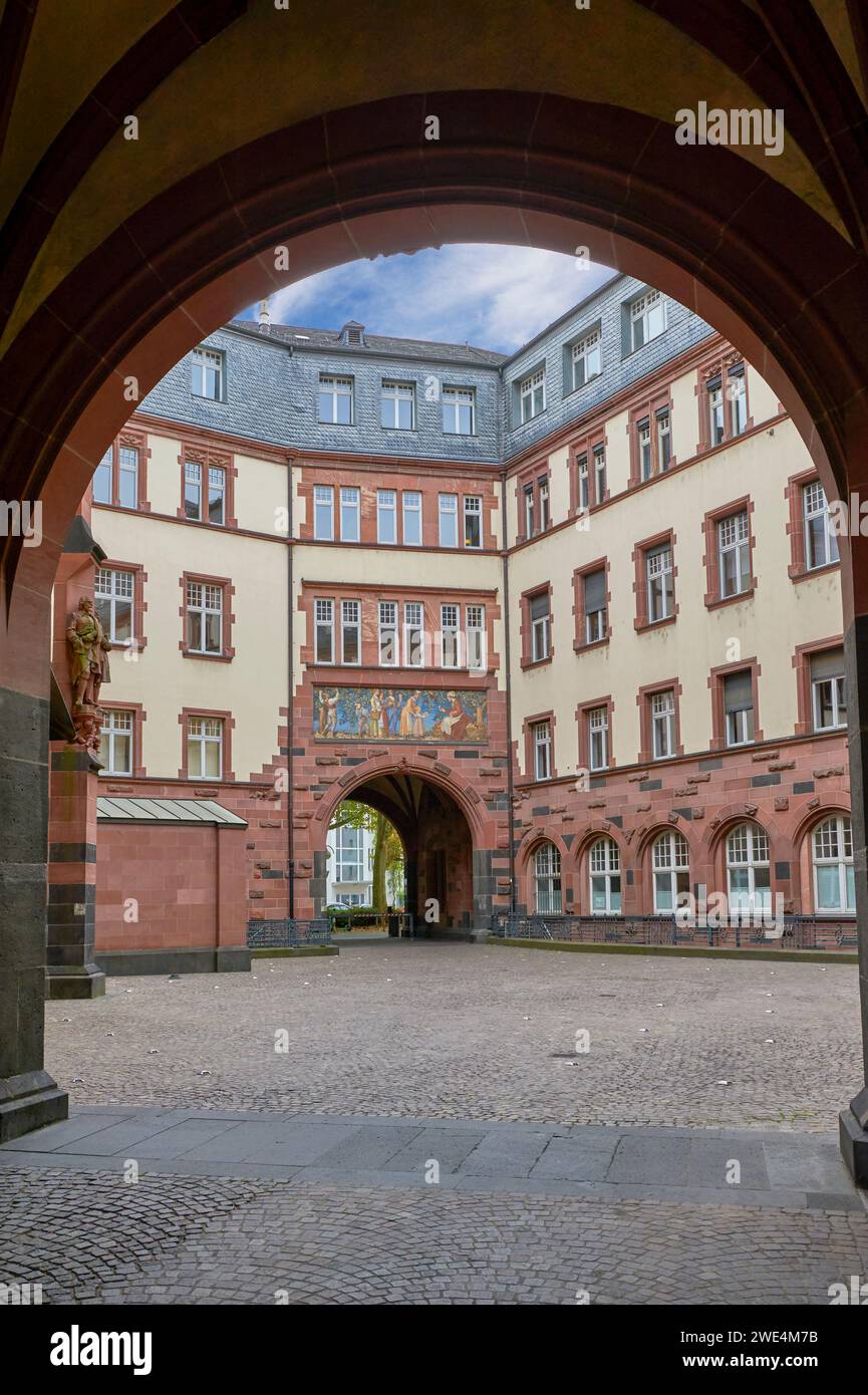 Architektur im Zentrum von Frankfurt Stockfoto