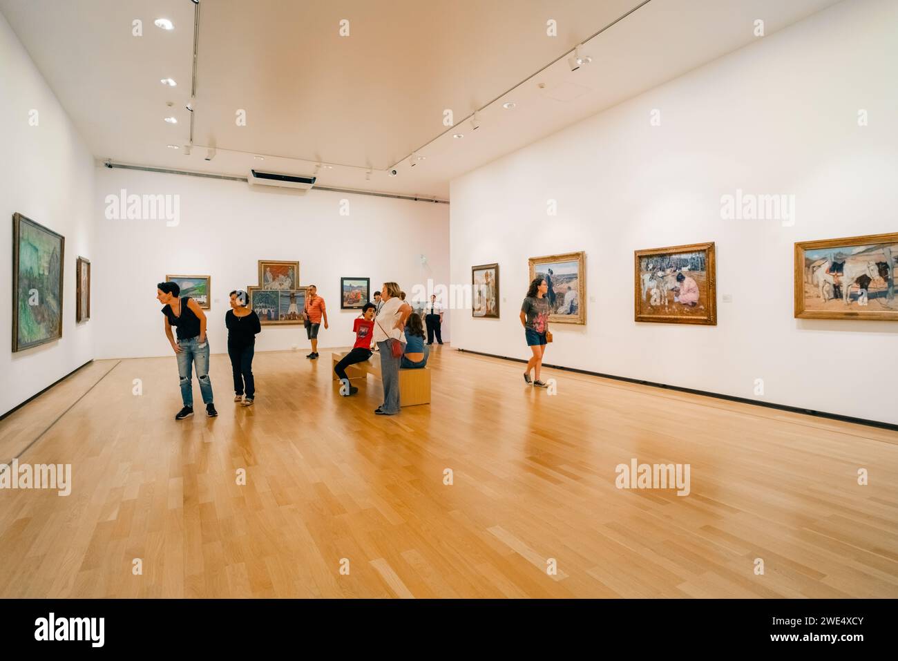 buenos aires, Argentinien - 3. November 2023 Ausstellungen im nationalen Kunstmuseum. Hochwertige Fotos Stockfoto