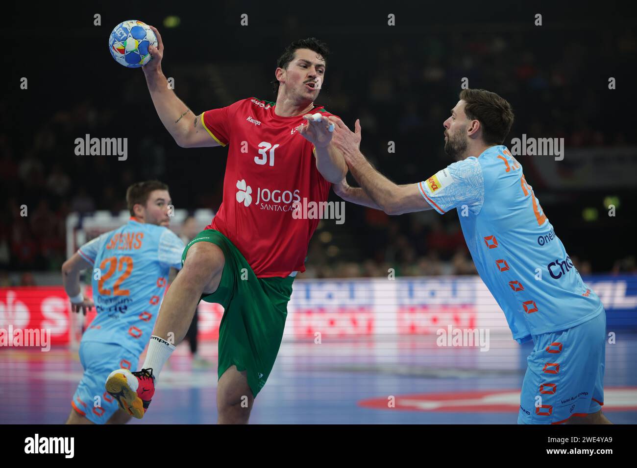 Hamburg, Deutschland. Januar 2024. Handball Europameisterschaft