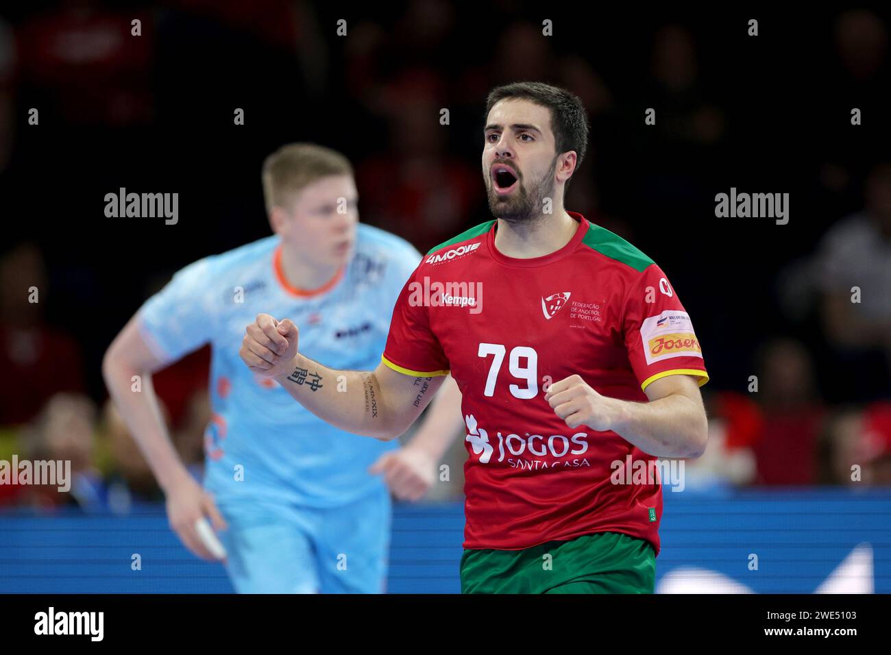 23. Januar 2024, Hamburg Handball Europameisterschaft, Niederlande