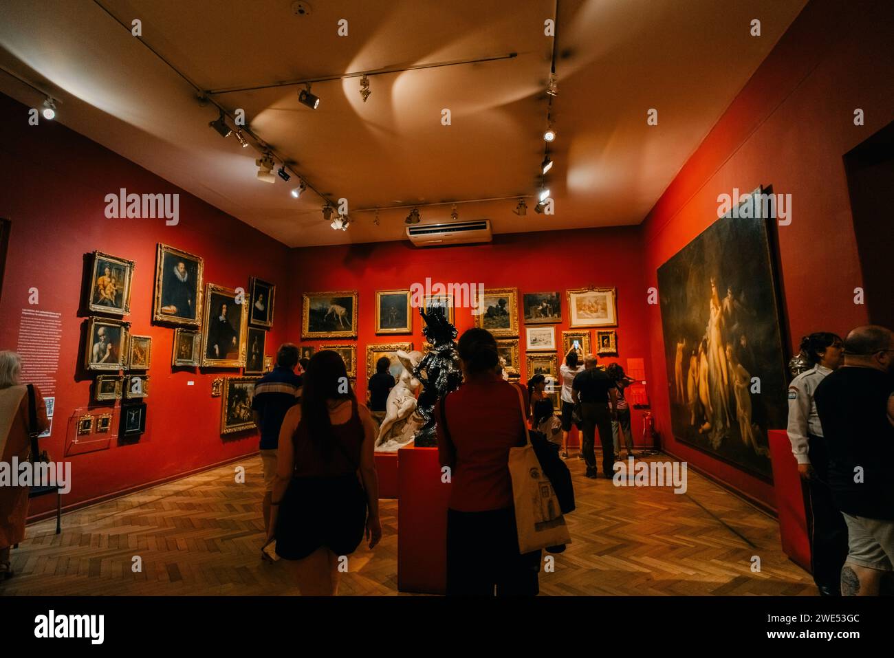 buenos aires, Argentinien - 3. November 2023 Ausstellungen im nationalen Kunstmuseum. Hochwertige Fotos Stockfoto