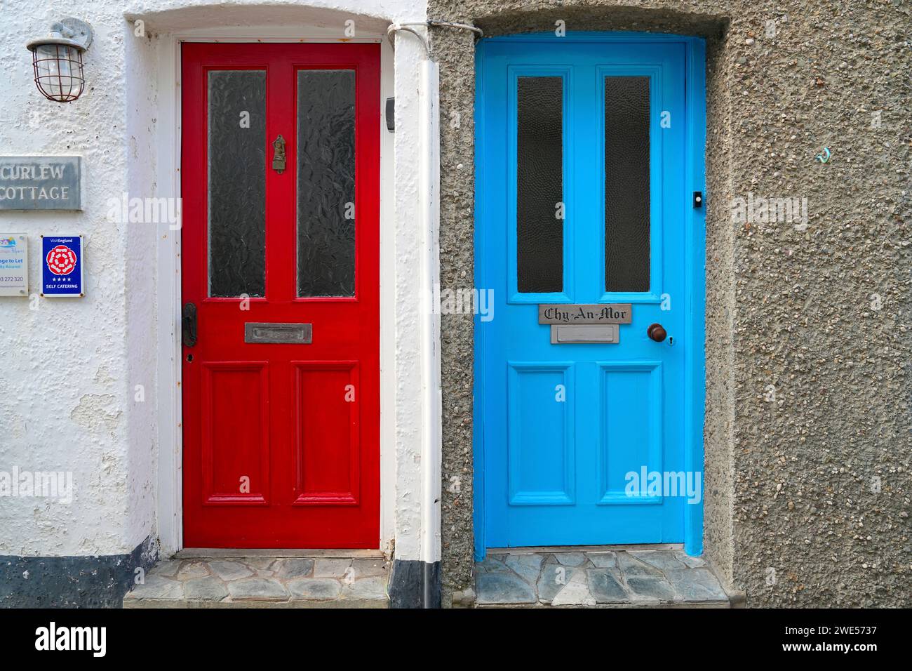 England, Cornwall County, Südküste, Polperro Stockfoto
